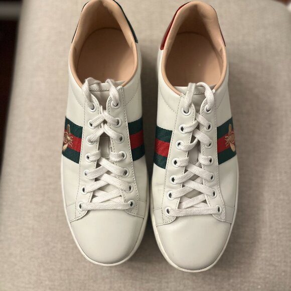 GUCCI Women's Ace Platform Sneaker 38.5 (Size 8) - Picture 1 of 11